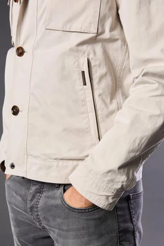 MooRER Jackets Men BARALDIS1 Avorio