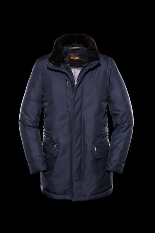 MooRER Jackets Men BERNIERADS Dark Blu