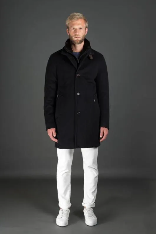 MooRER Jackets Men BONDFURLE Navy