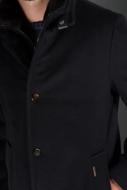 MooRER Jackets Men BONDFURLE Navy