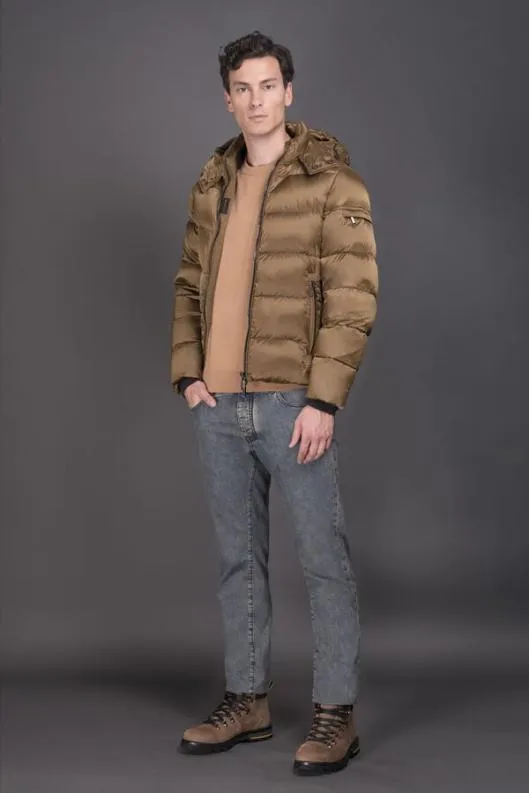 MooRER Jackets Men BRETTSH Honey