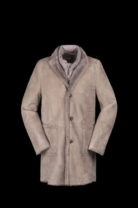 MooRER Jackets Men CARBONIME Stone
