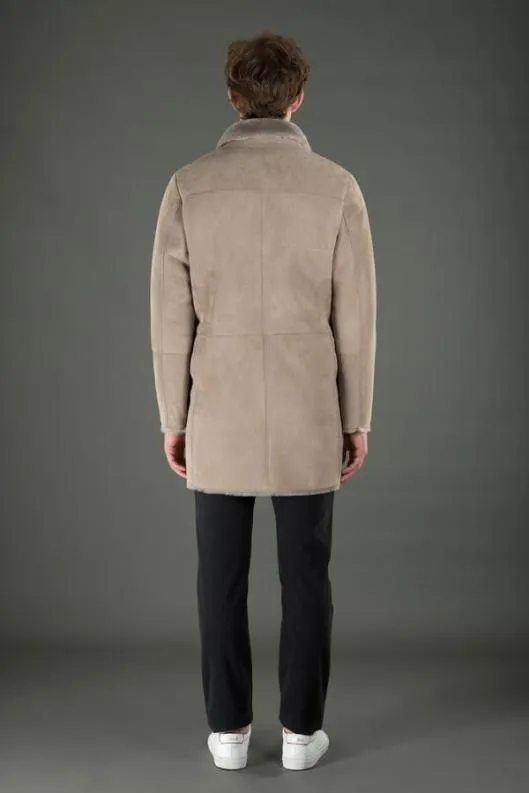 MooRER Jackets Men CARBONIME Stone