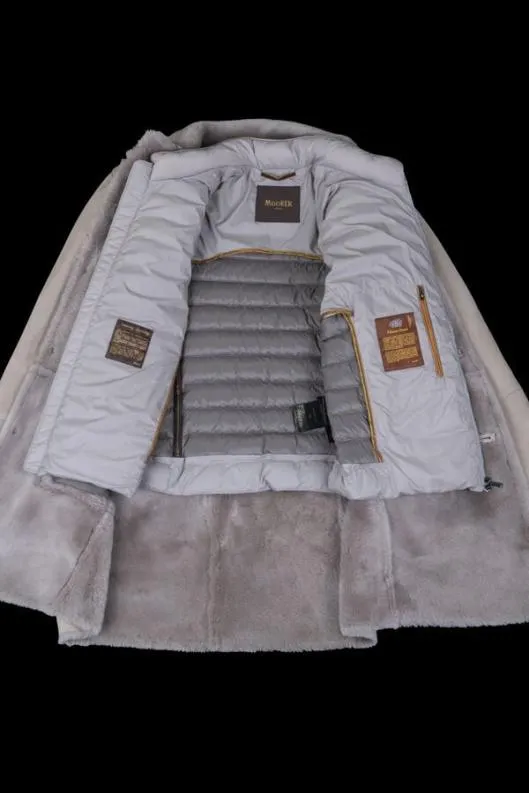 MooRER Jackets Men CARBONIME Stone