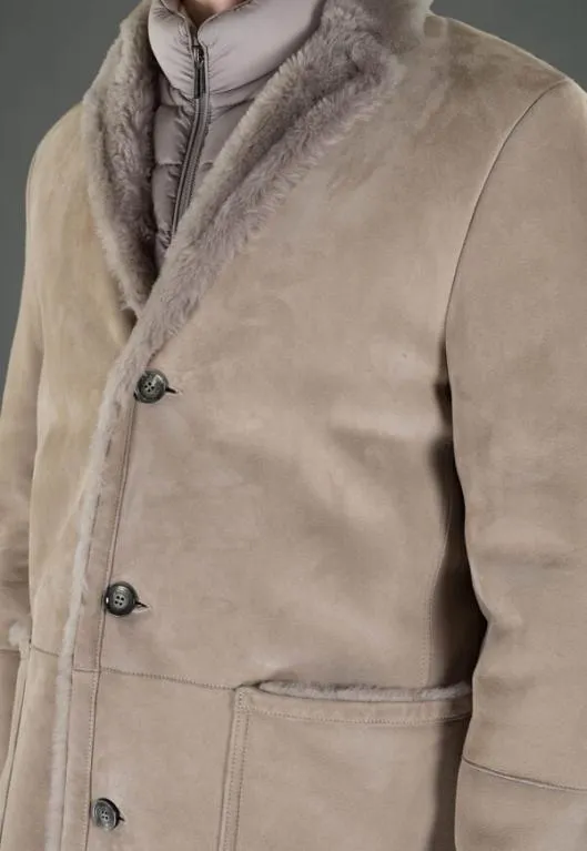 MooRER Jackets Men CARBONIME Stone