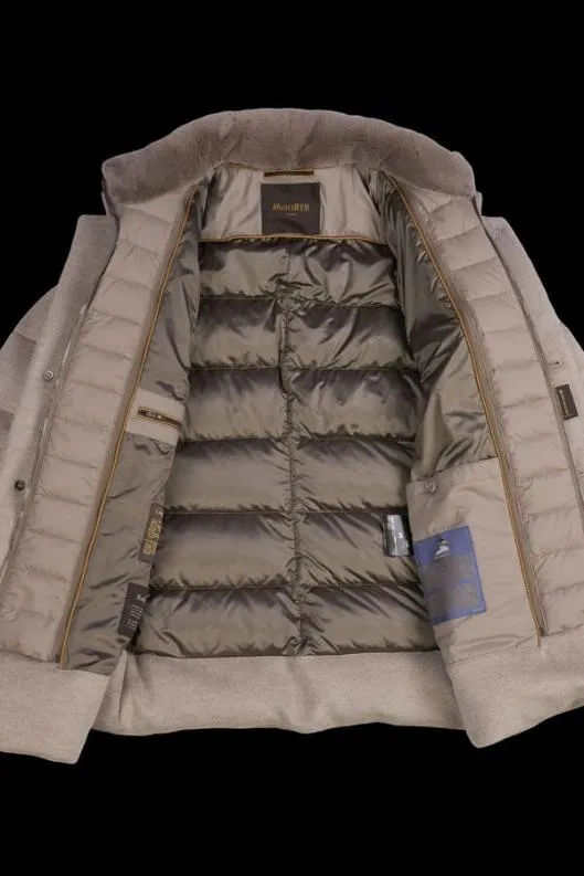 MooRER Jackets Men DALTONEDB Camel