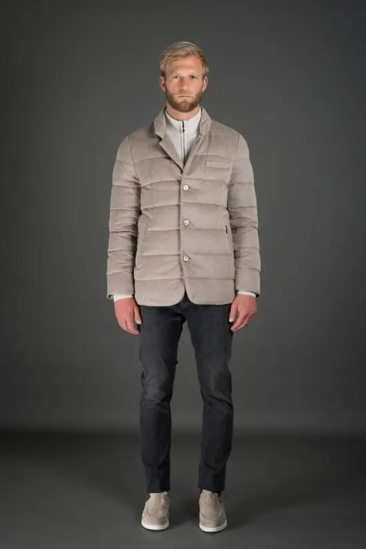 MooRER Jackets Men DALTONEDB Camel