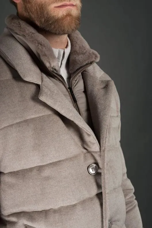 MooRER Jackets Men DALTONEDB Camel