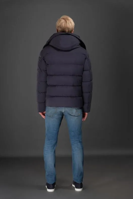 MooRER Jackets Men ERENIOSKT Navy