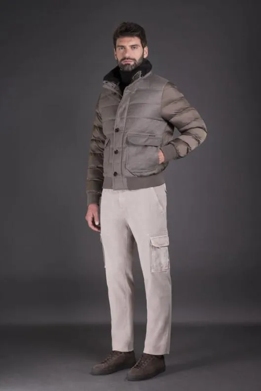 MooRER Jackets Men FANTONISHL Walnutbeige