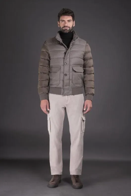 MooRER Jackets Men FANTONISHL Walnutbeige