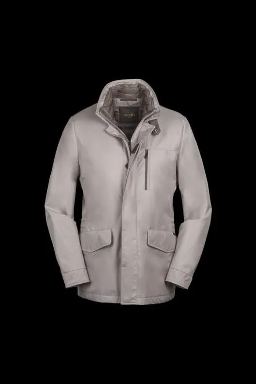 MooRER Jackets Men FORDGF Stone