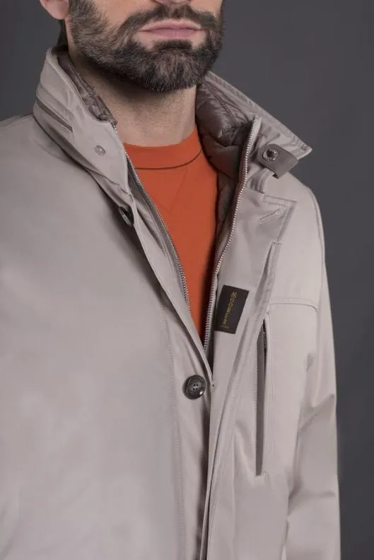 MooRER Jackets Men FORDGF Stone