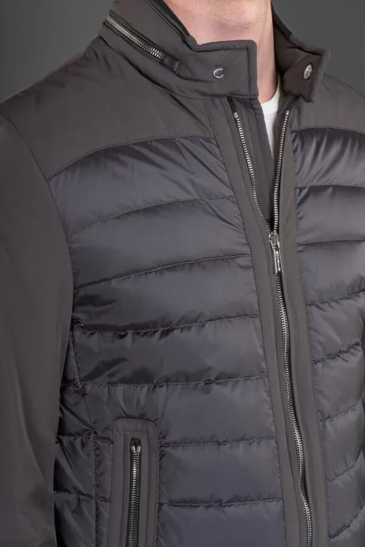 MooRER Jackets Men GILLESKNS Asfaltodarkgrey
