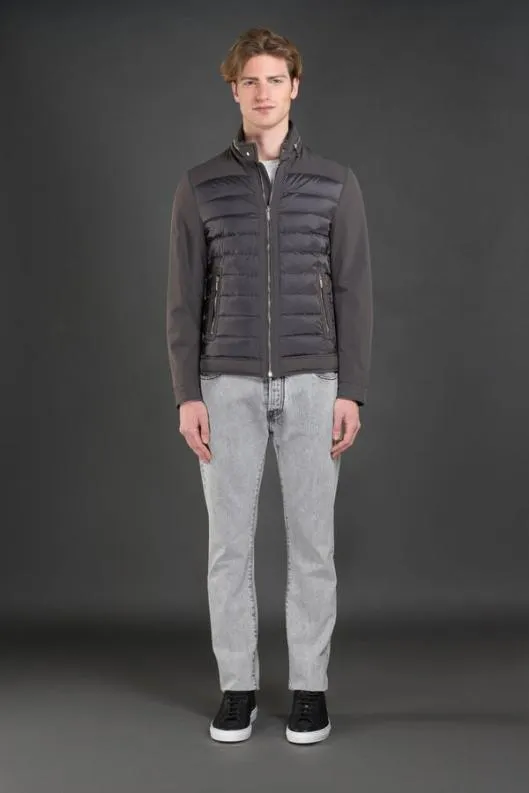 MooRER Jackets Men GILLESKNS Asfaltodarkgrey