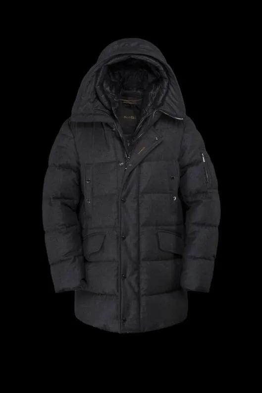 MooRER Jackets Men GRIMAFFL Antracite