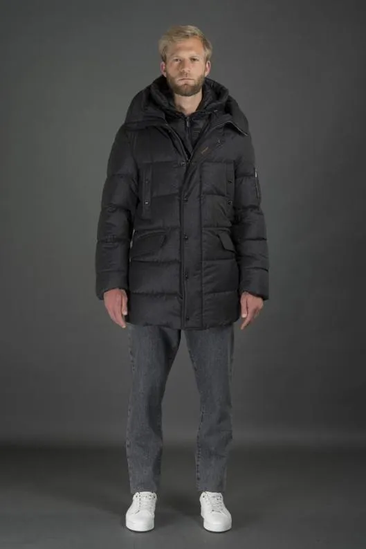 MooRER Jackets Men GRIMAFFL Antracite