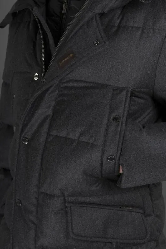 MooRER Jackets Men GRIMAFFL Antracite