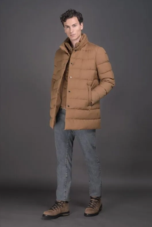 MooRER Jackets Men IMELPUM Camel