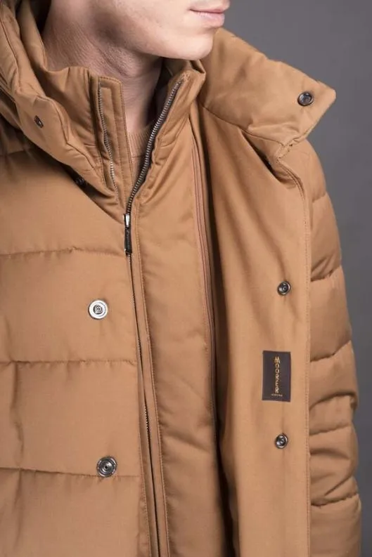 MooRER Jackets Men IMELPUM Camel