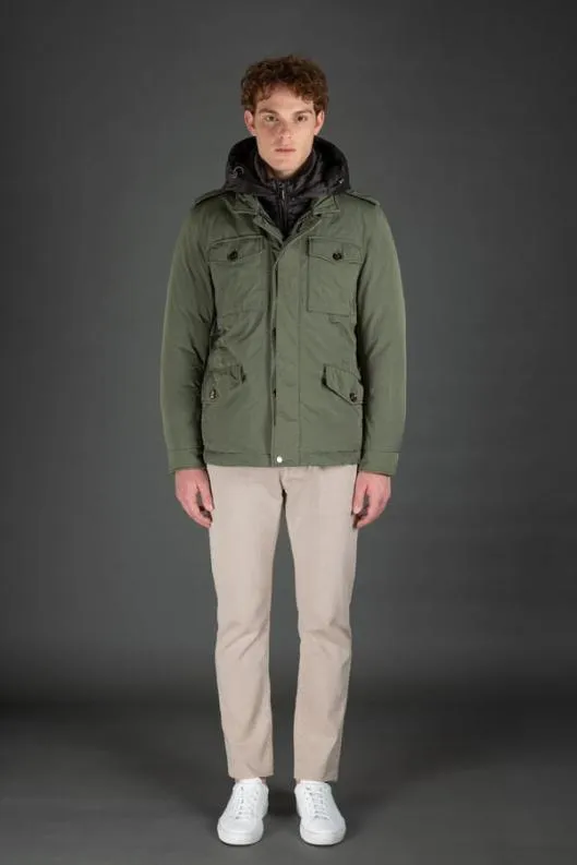 MooRER Jackets Men ISAC4G Oliva