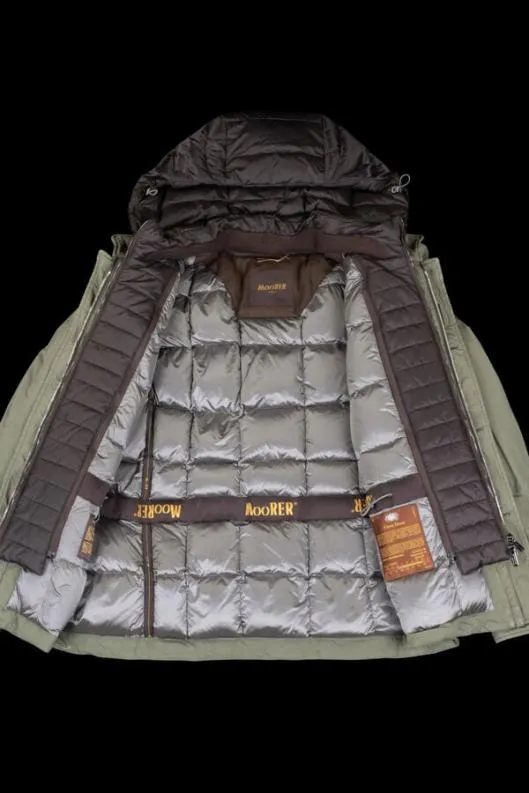 MooRER Jackets Men ISAC4G Oliva