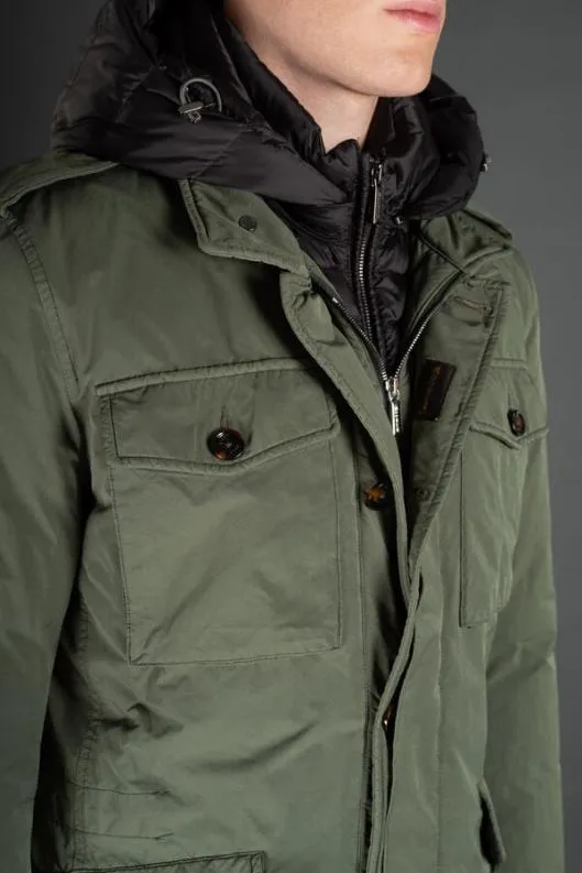 MooRER Jackets Men ISAC4G Oliva