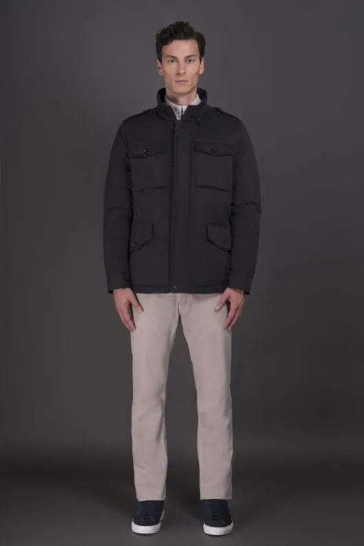 MooRER Jackets Men ISACADS Darkblu