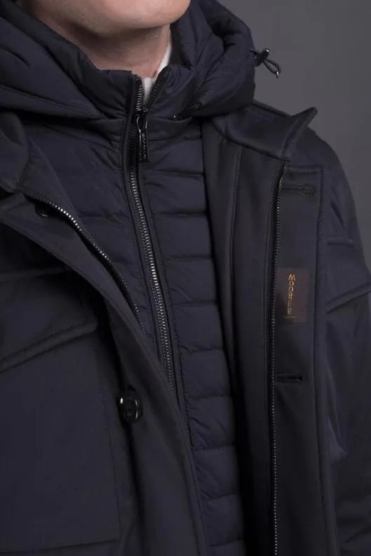 MooRER Jackets Men ISACADS Darkblu