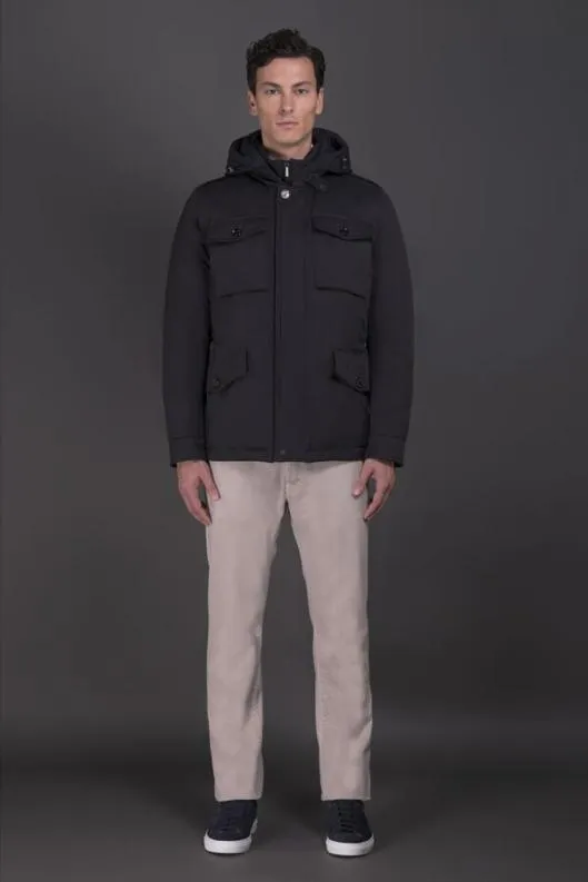 MooRER Jackets Men ISACADS Darkblu