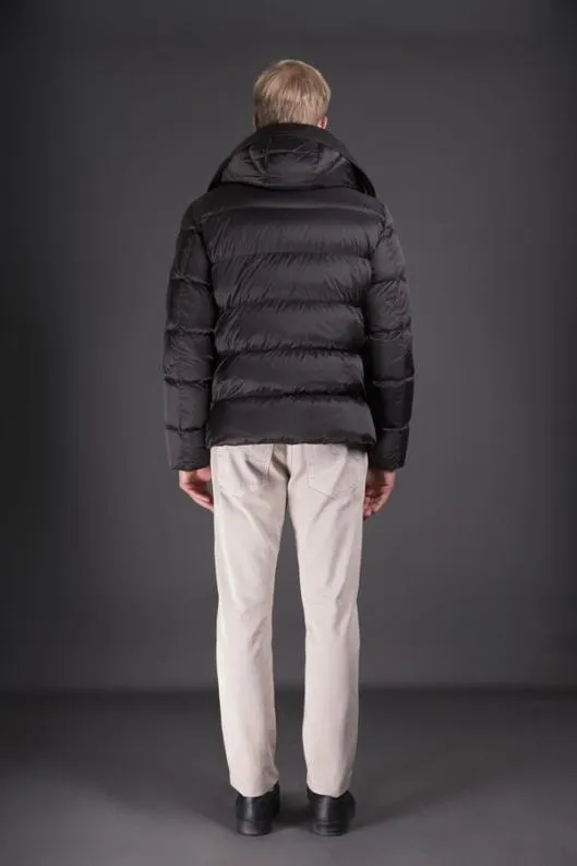 MooRER Jackets Men JESSESH Asfalto
