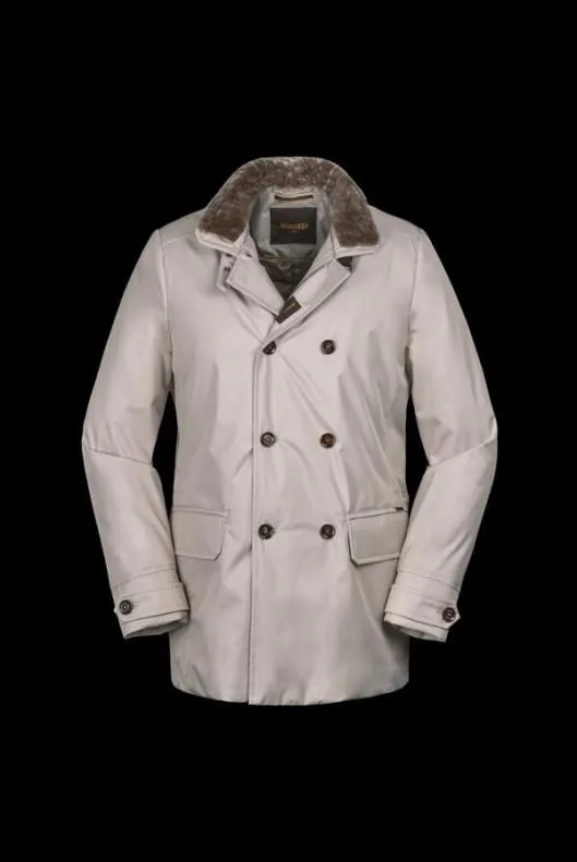 MooRER Jackets Men KURTGF Stone