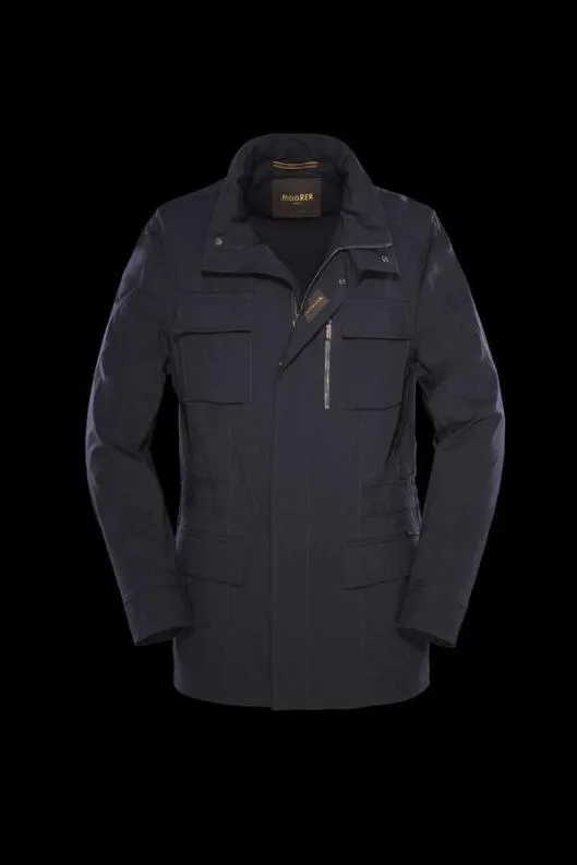 MooRER Jackets Men MANOLOKN Dark Blu