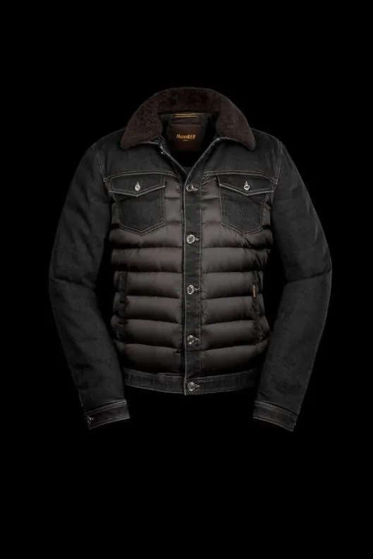 MooRER Jackets Men MONDORFUR106S Nero