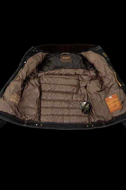 MooRER Jackets Men MONDORFUR106S Nero