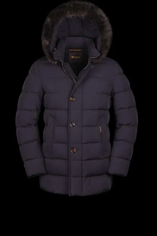 MooRER Jackets Men MORESCOKN Dark Blu