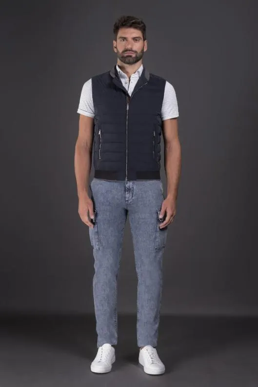MooRER Jackets Men NELLIGANOS Blu
