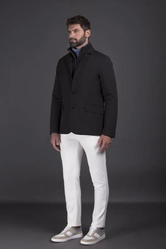MooRER Jackets Men NOBILESKT Nero