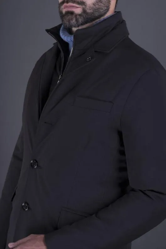 MooRER Jackets Men NOBILESKT Nero