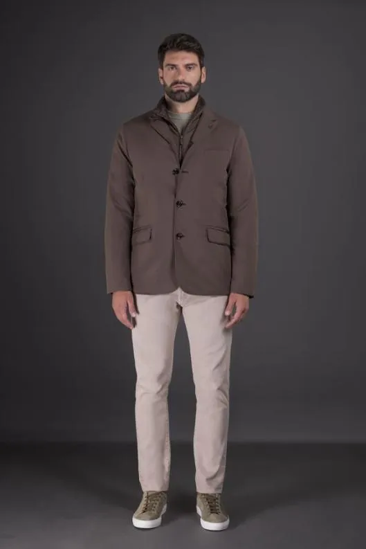 MooRER Jackets Men NOBILESKT Visone