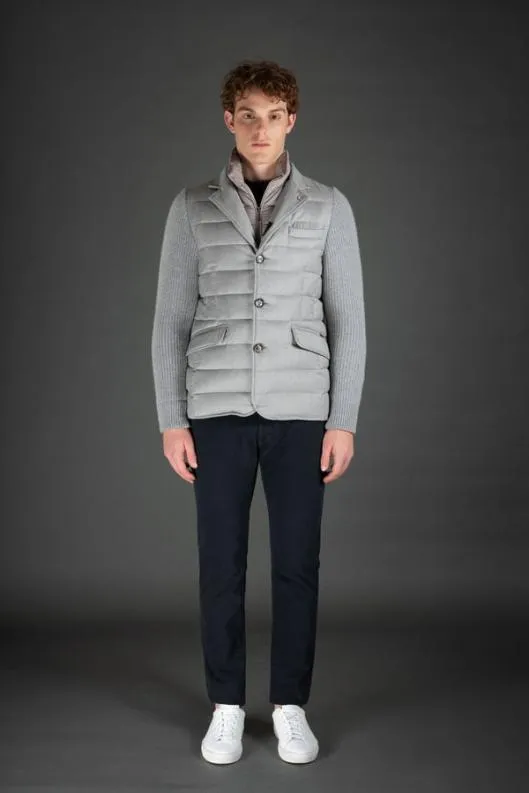 MooRER Jackets Men ROGERSLMA Silver