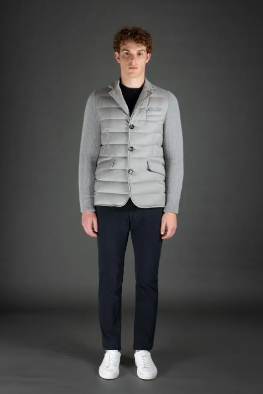 MooRER Jackets Men ROGERSLMA Silver