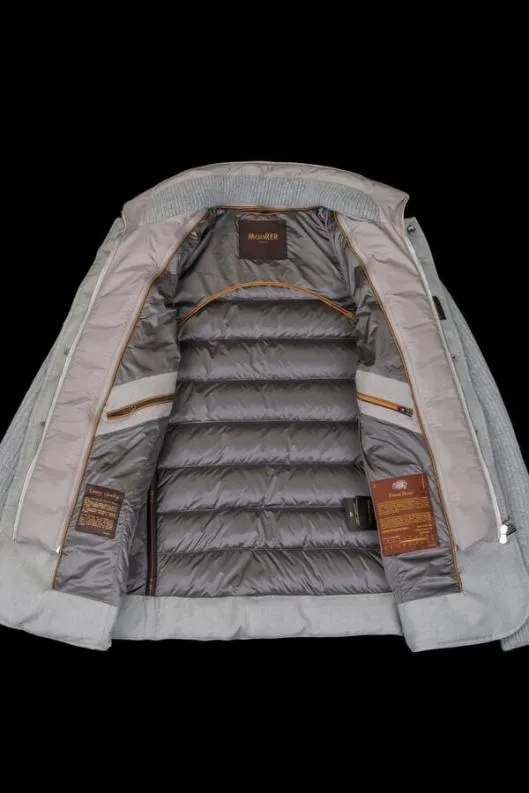 MooRER Jackets Men ROGERSLMA Silver