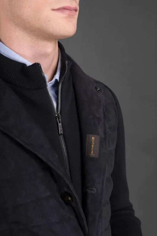 MooRER Jackets Men SCAPMASSIMOURM Blu