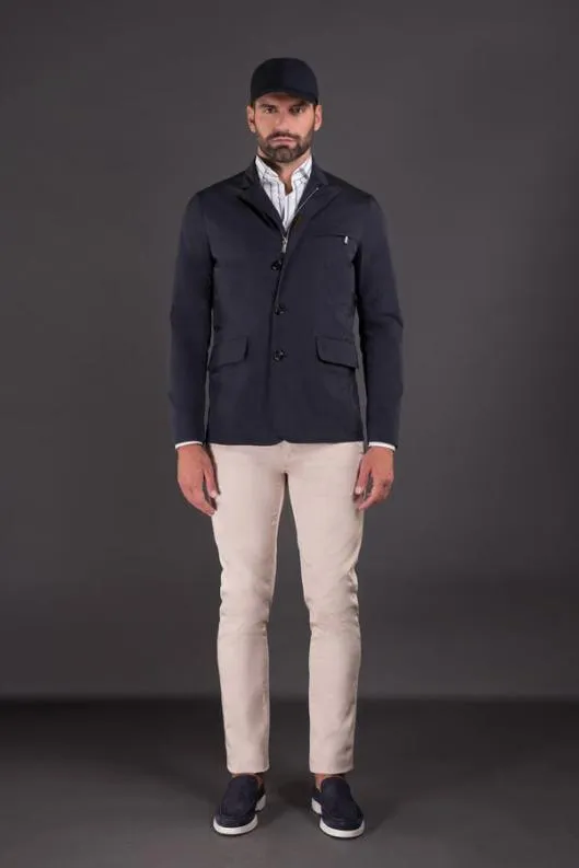 MooRER Jackets Men VESPUCCITJ Darkblu