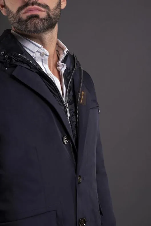 MooRER Jackets Men VESPUCCITJ Darkblu