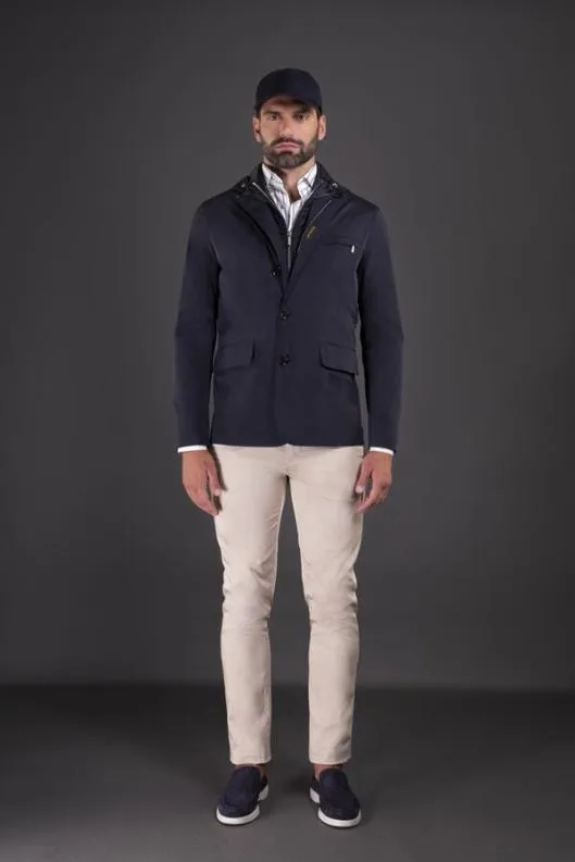 MooRER Jackets Men VESPUCCITJ Darkblu
