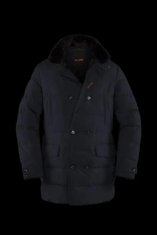 MooRER Jackets Men ZARBOSTP Blu