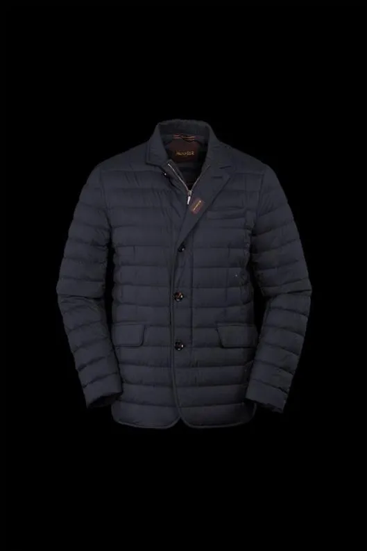 MooRER Jackets Men ZAVYERS3 Darkblu