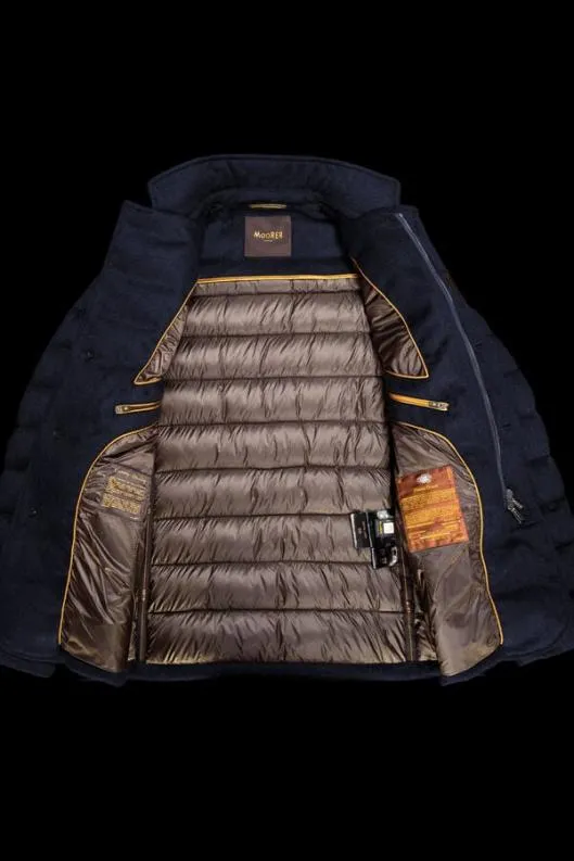 MooRER Jackets Men ZAYNLS9 Navy